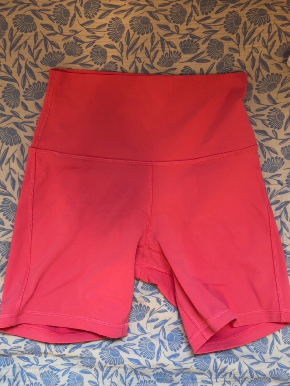 lululemon athletica Hot Pink High-Rise 6” Bike Shorts